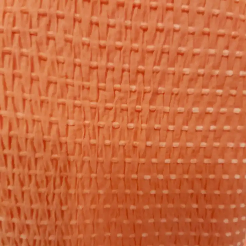 مانتو زنانه مدل کفتان کوک دوزی رنگ نارنجی