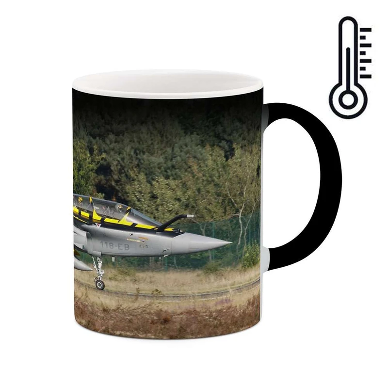 ماگ حرارتی کاکتی مدل هواپیمای جنگنده کد mgh10648