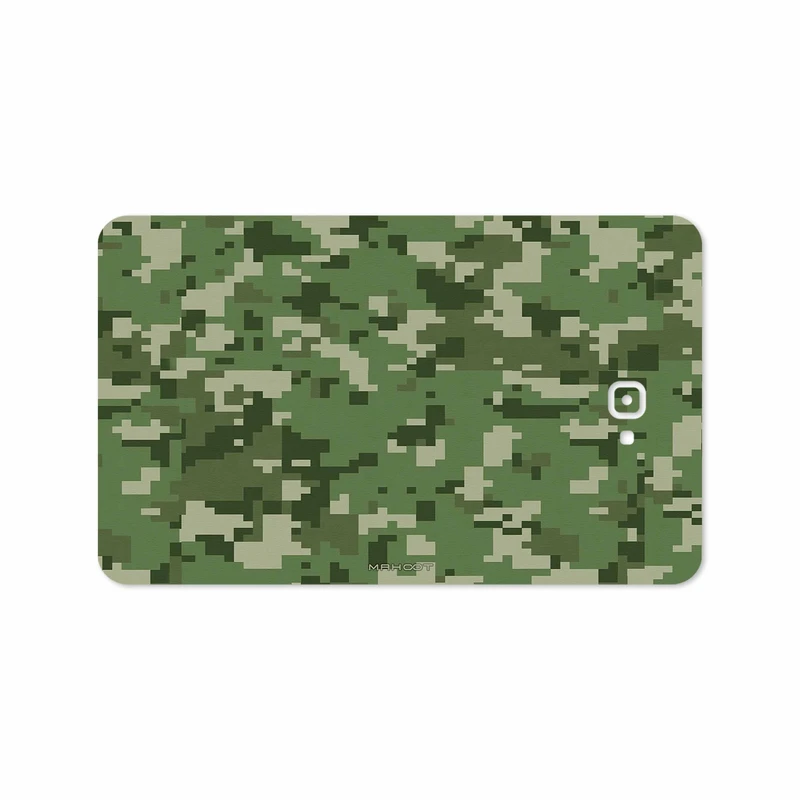 برچسب پوششی ماهوت مدل Army-Green-Pixel مناسب برای تبلت سامسونگ Galaxy Tab A 10.1 2016 T585
