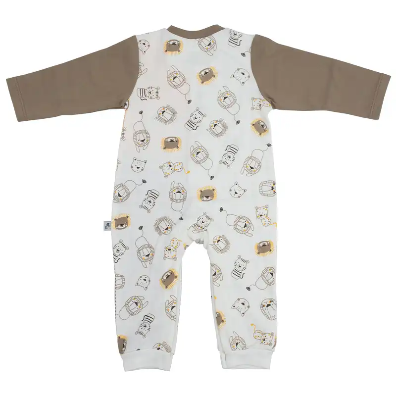 سرهمی نوزادی نیلی مدل Lion 675