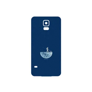 MAHOOT Minimal Gardener Astronaut Cover Sticker for Samsung Galaxy S5