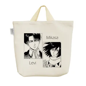 ساک خرید خندالو مدل میکاسا و لیوای انیمه اتک آن تایتان کد H364