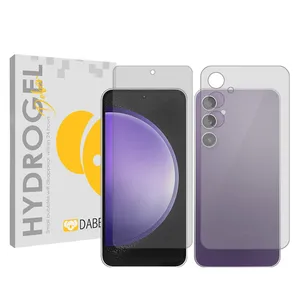 Daben Tough model transparent screen protector suitable for Samsung Galaxy S23 FE Mobile phone Along with the phone back protector