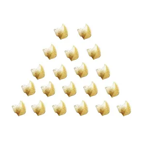 آویز گردنبند زنانه مدل برگ کد AG 216 مجموعه 20 عددی