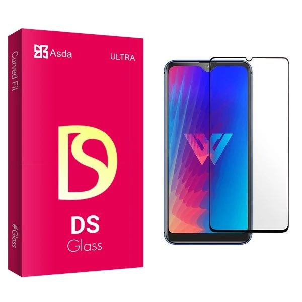 محافظ صفحه نمایش شیشه ای آسدا مدل DS مناسب برای گوشی موبایل ال جی W30
