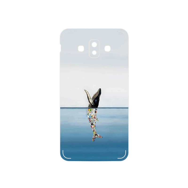 برچسب پوششی ماهوت مدل Collage of Sea Trash مناسب برای گوشی موبایل سامسونگ Galaxy J7 Duo