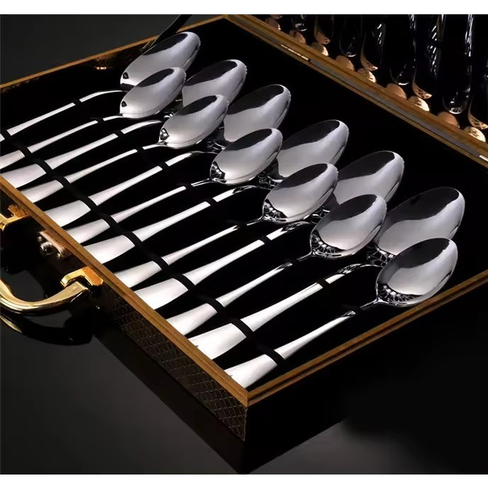 سرویس قاشق و چنگال 24 پارچه مدل لوئیس