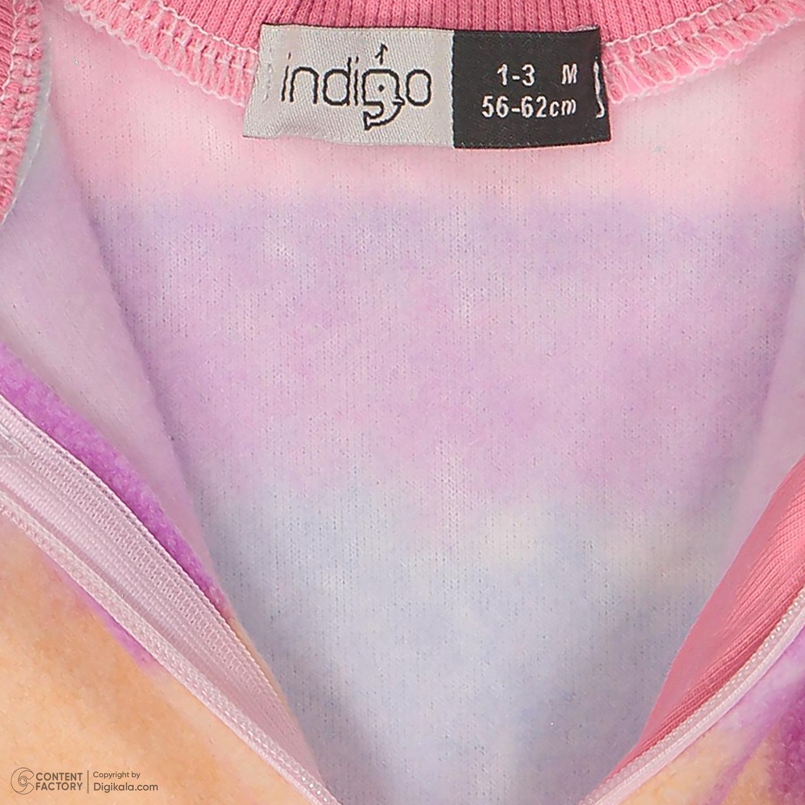 ست سرهمی و کلاه نوزادی ایندیگو مدل 2960151 رنگ صورتی -  - 10