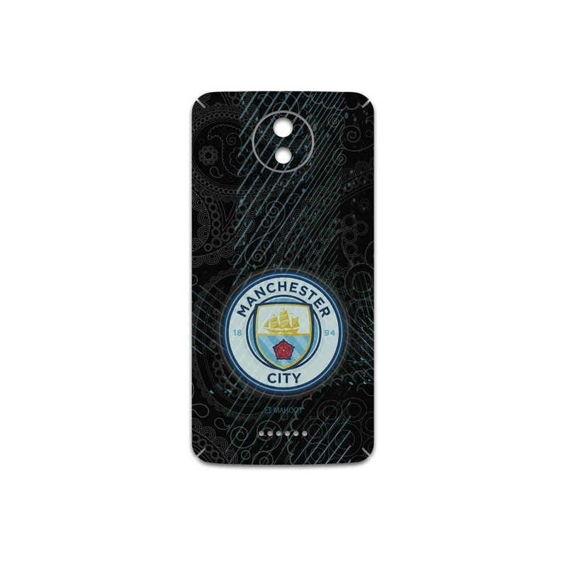 برچسب پوششی ماهوت مدل Manchester-City مناسب برای گوشی موبایل موتورولا Moto C Plus