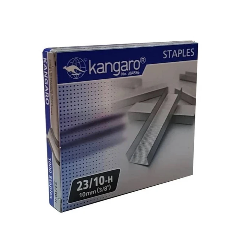 سوزن منگنه کانگرو سایز 23/10 کد qw-9876 بسته 1000 عددی