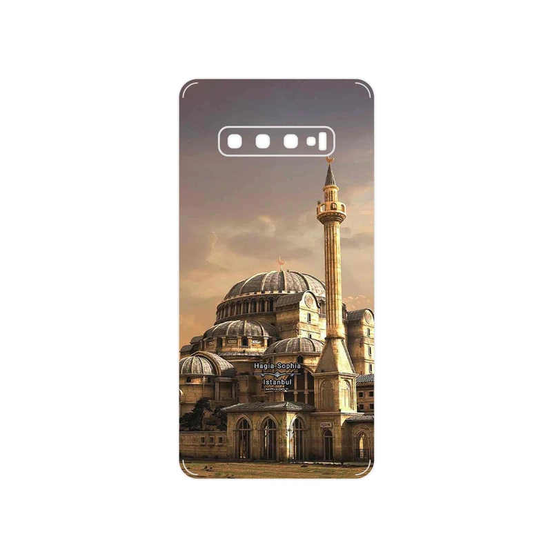 برچسب پوششی ماهوت مدل Hagia Sophia Mosque مناسب برای گوشی موبایل سامسونگ Galaxy S10 Plus