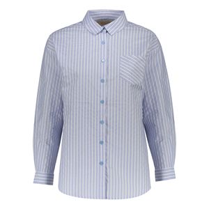 شومیز آستین بلند یقه برگردان زنانه پاتن جامه مدل 04F4641