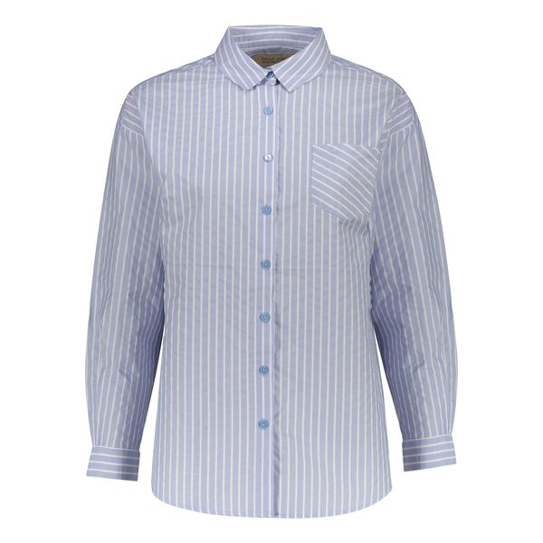 شومیز آستین بلند یقه برگردان زنانه پاتن جامه مدل 04F4641