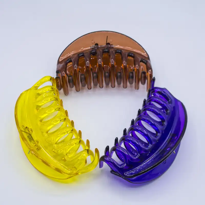 کلیپس مو زنانه مدل byb crystal بسته 3 عددی