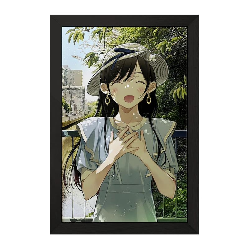 تابلو خندالو مدل چیزورو انیمه کانوجو اوکاری کد 34847