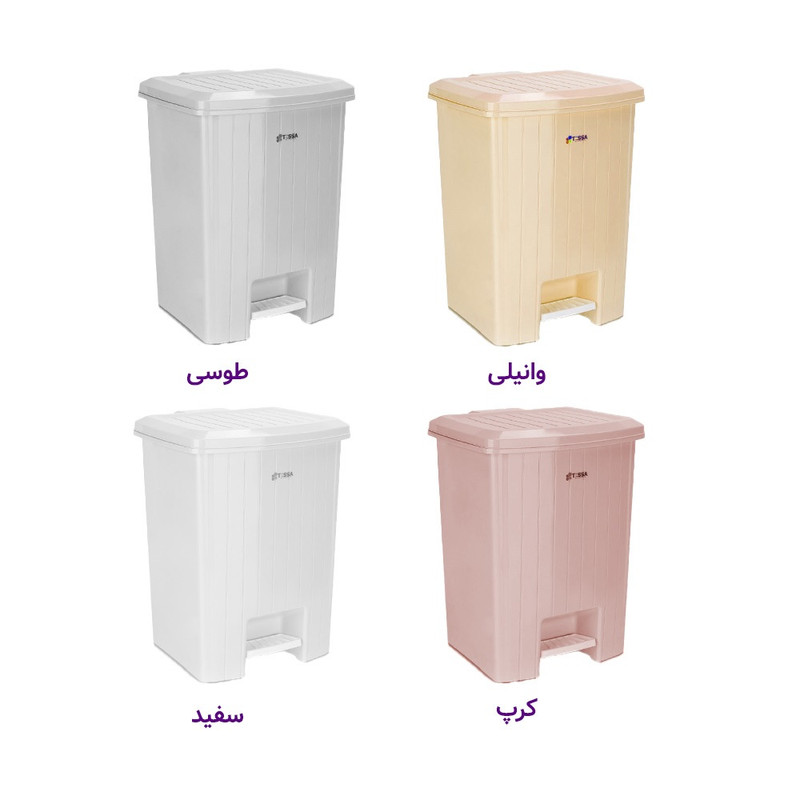 ست سطل و فرچه تسا مدل زمرد 2