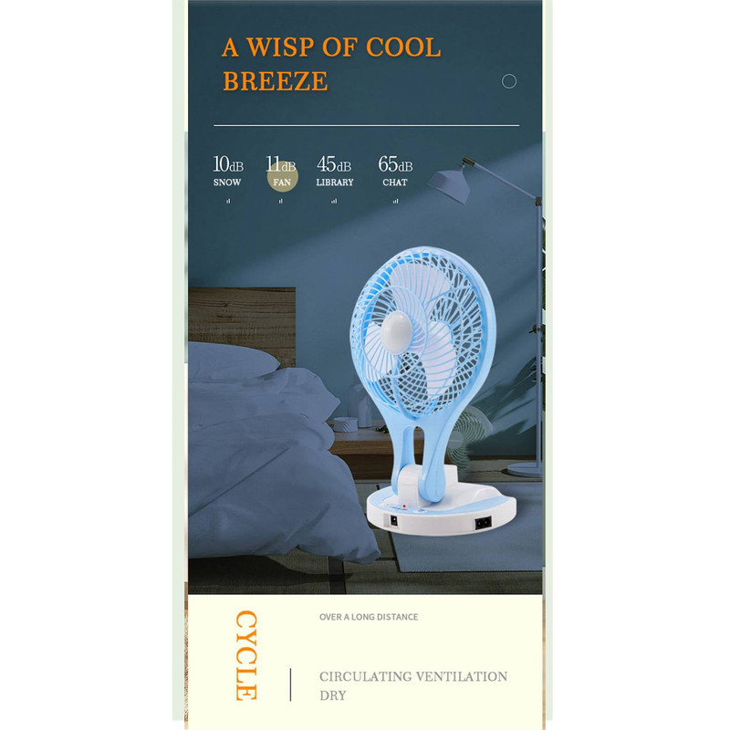 پنکه شارژی مدل HT-5580