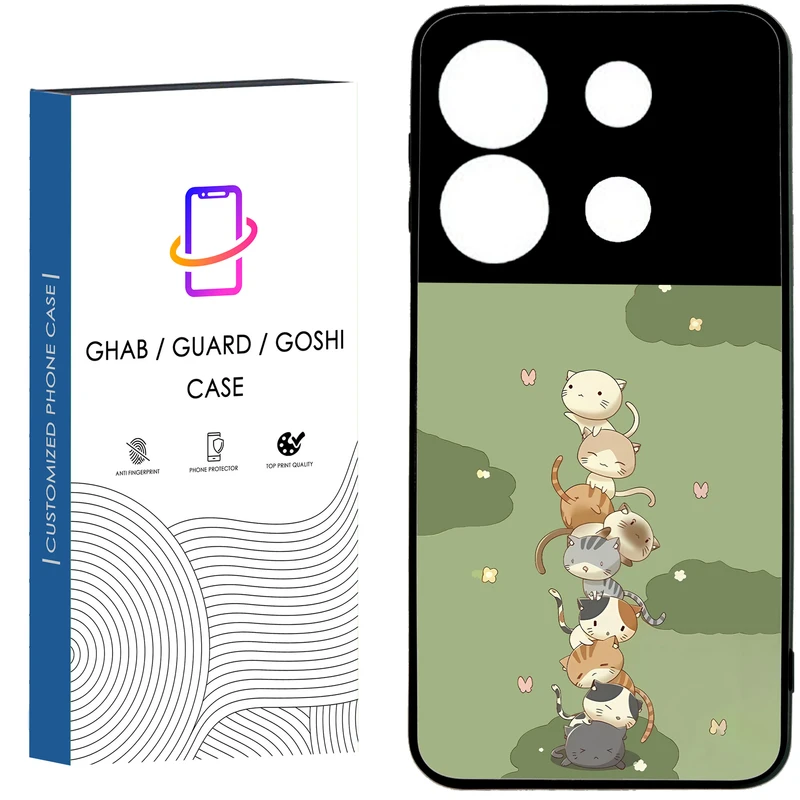 کاور قاب گارد گوشی طرح فانتزی کد 109- TPU مناسب برای گوشی موبایل شیائومی Redmi Note 13 Pro 5G / Poco X6 5G