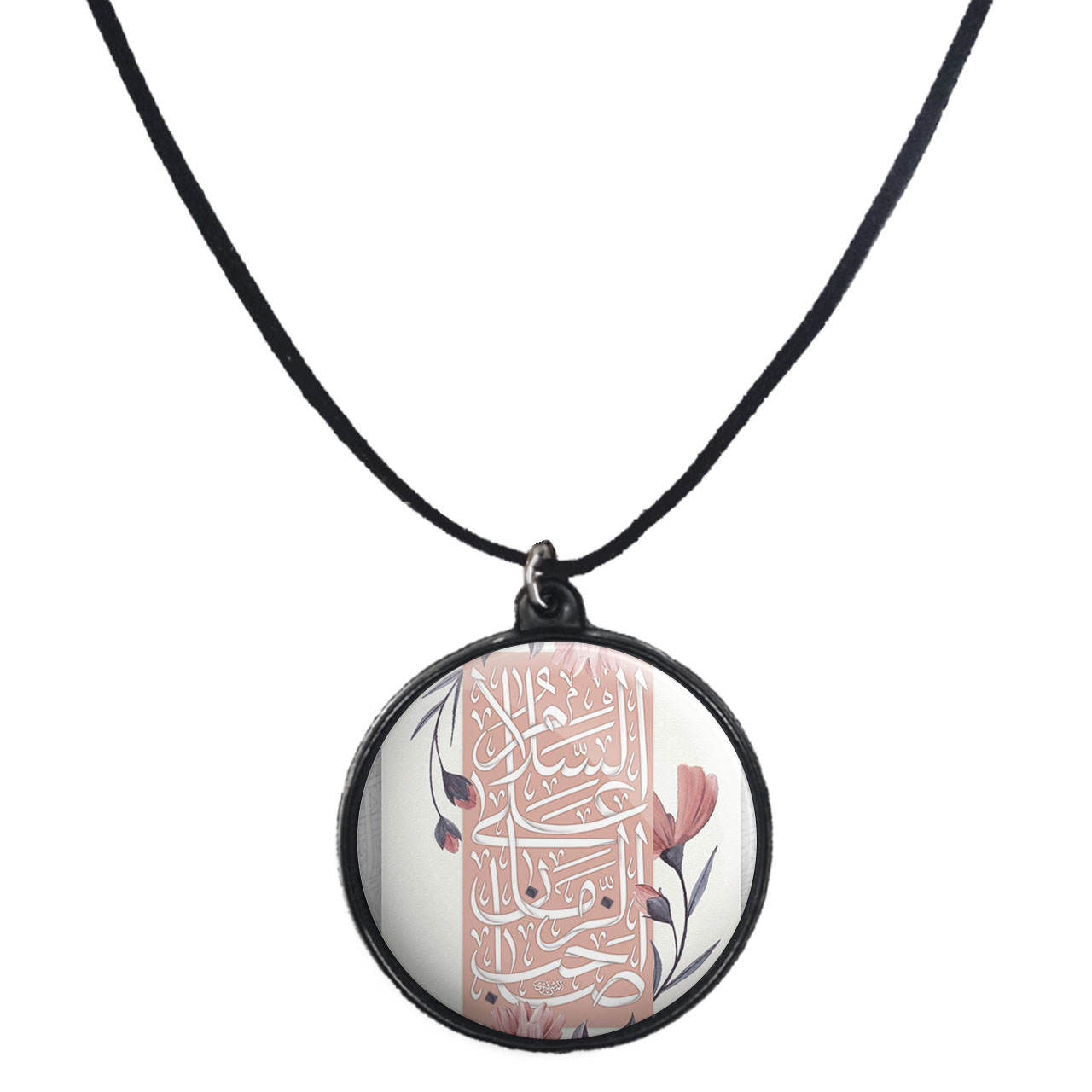 گردنبند پرمانه طرح امام زمان کد pmb.23667 مدل دو طرفه