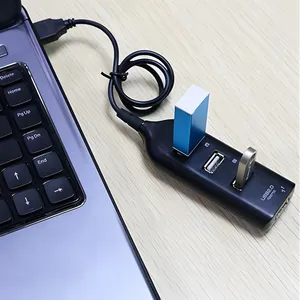 هاب .USB 2.0 چهار پورت کد HT13017 مجموعه 2 عددی