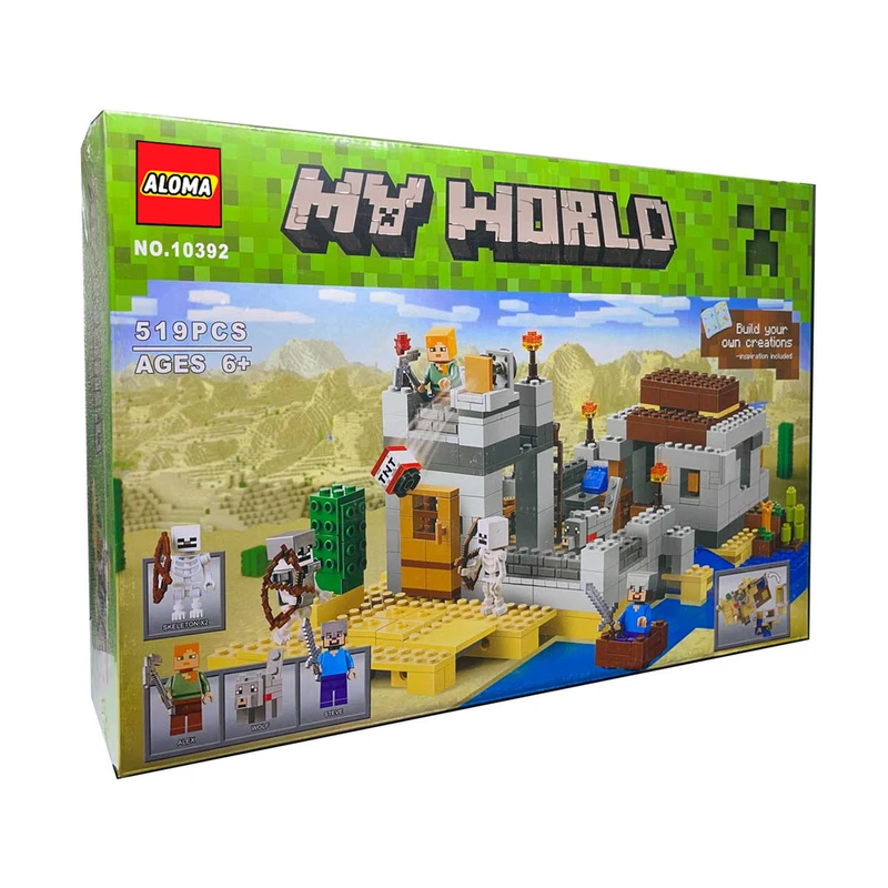 ساختنی آلوما مدل مای ورلد ماینکرافت کد 10392