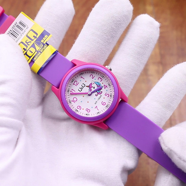 ساعت مچی عقربه ای دخترانه کیو اند کیو مدل vs59j003y ساعت مچی عقربه ای دخترانه کیو اند کیو مدل vs59j003y