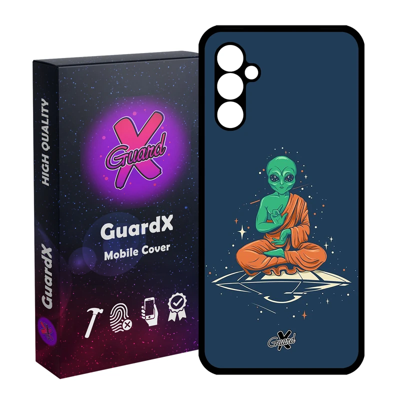 کاور گارد ایکس طرح Alien مدل Glass10305 مناسب برای گوشی موبایل سامسونگ Galaxy A24/A24 4G/M34 5G