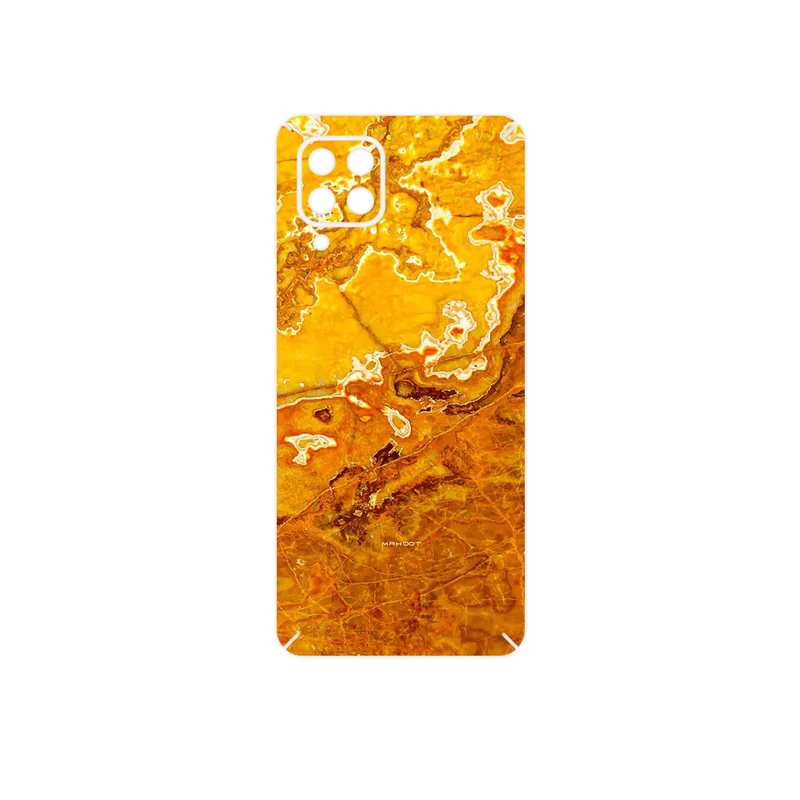 برچسب پوششی ماهوت مدل Gold Marble مناسب برای گوشی موبایل سامسونگ Galaxy M32