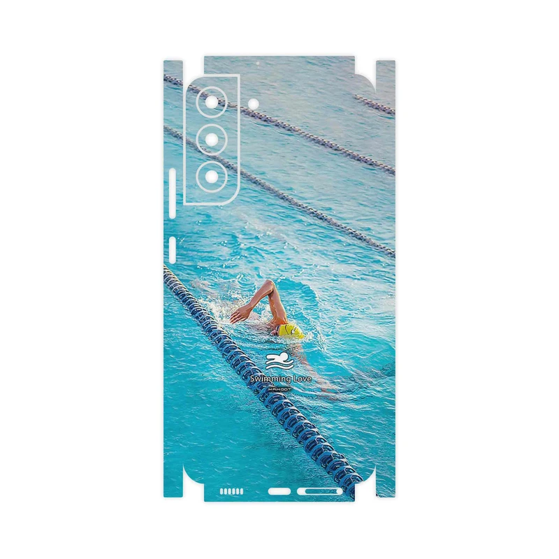 برچسب پوششی ماهوت مدل Swimming-FullSkin مناسب برای گوشی موبایل سامسونگ Galaxy S22 Plus 5G