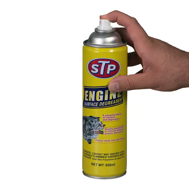 اسپری موتورشوی اس تی پی مدل Engine حجم 650 میلی لیتر