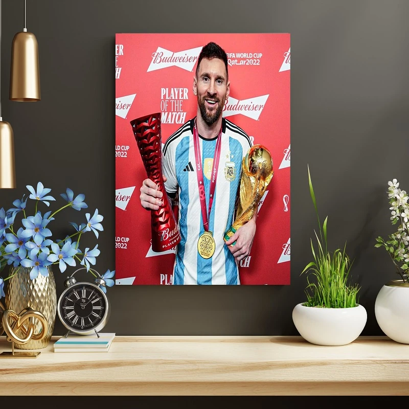 تابلو شاسی مدل Best player of the worldcup