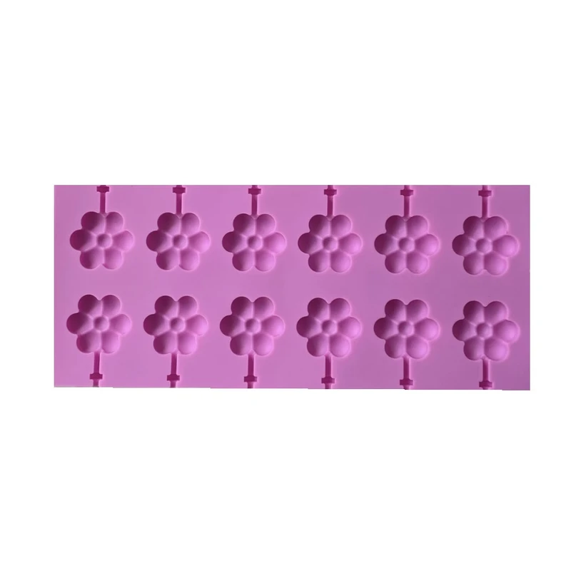 قالب سیلیکونی مدل آبنبات گل 12