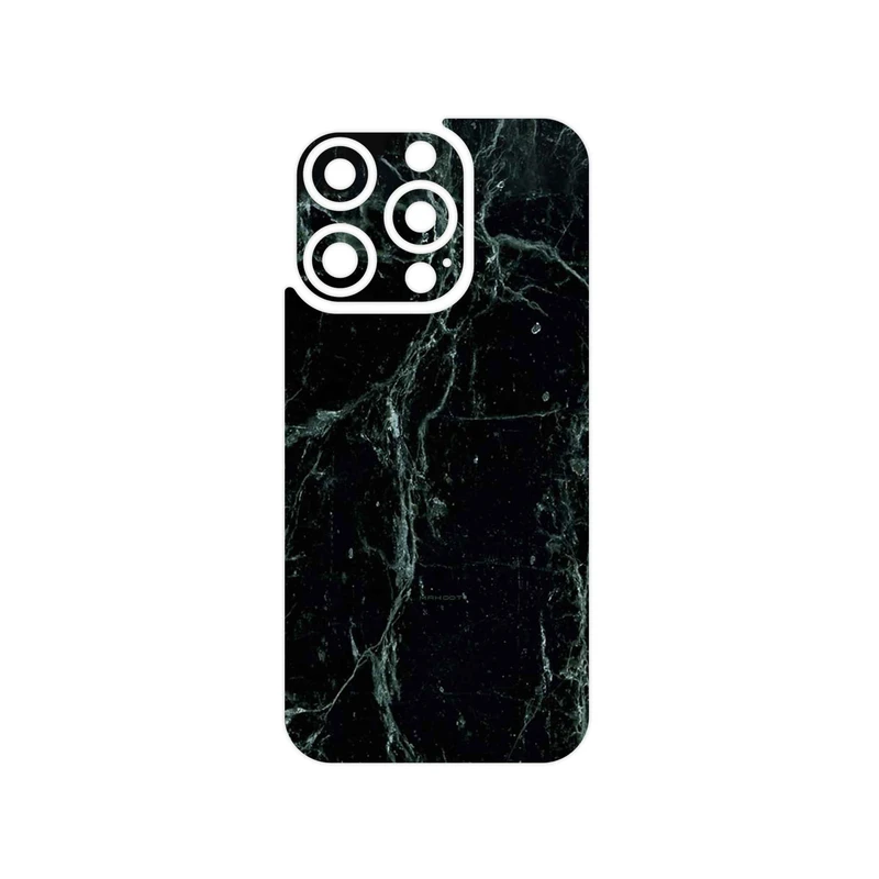 برچسب پوششی ماهوت مدل Graphite_Green_Marble مناسب برای گوشی موبایل اپل iPhone 15 Pro