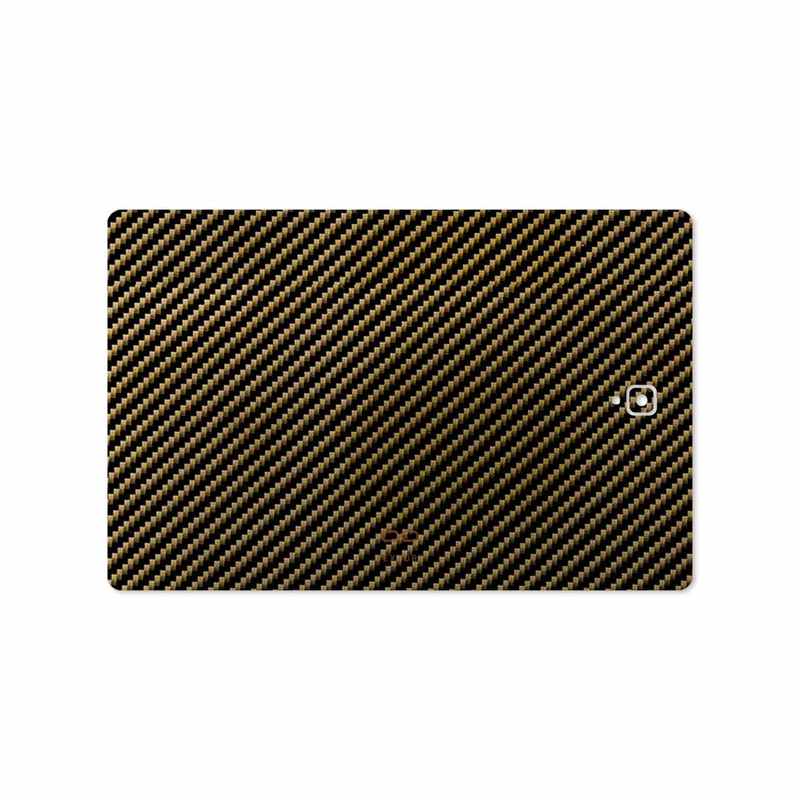 برچسب پوششی ماهوت مدل Glossy-Brown-Fiber مناسب برای تبلت سامسونگ Galaxy Tab S3 9.7 2017 T825