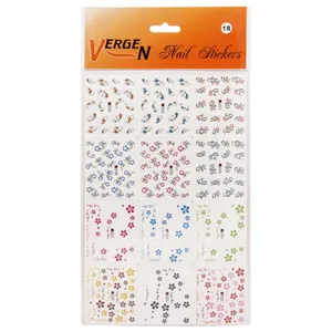 استیکر طراحی ناخن ورژن مدل GS1238