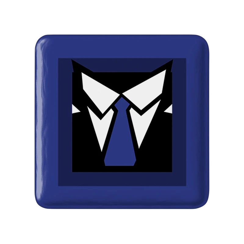 پیکسل خندالو طرح warden  بازی رینبو سیکس سیج  مدل مربعی کد 30382