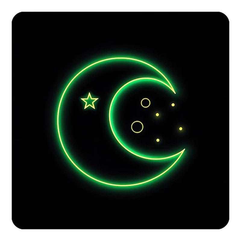 مگنت کاکتی طرح ماه و ستاره مدل mp51742