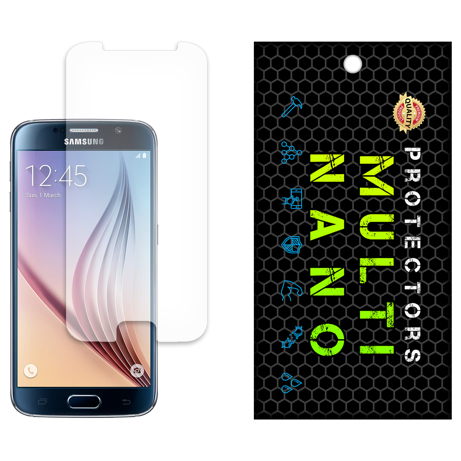 محافظ صفحه نمایش مات مولتی نانو مدل X-S1M مناسب برای گوشی موبایل سامسونگ Galaxy S6