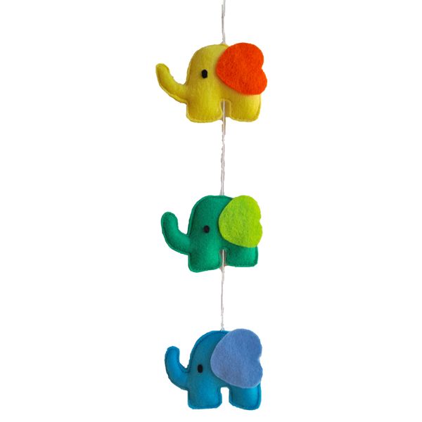 آویز تخت کودک مدل فیل