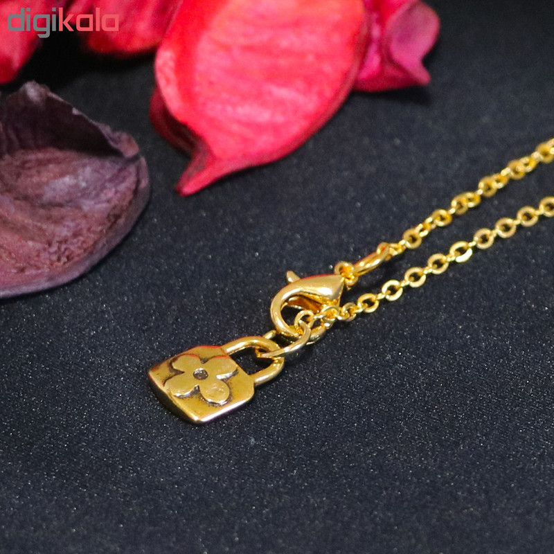 آویز ساعت زنانه طرح قفل کد 026