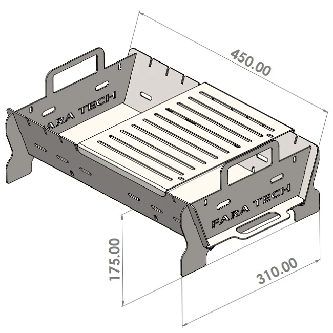 عکس شماره 3 : منقل فراتک مدل ft001