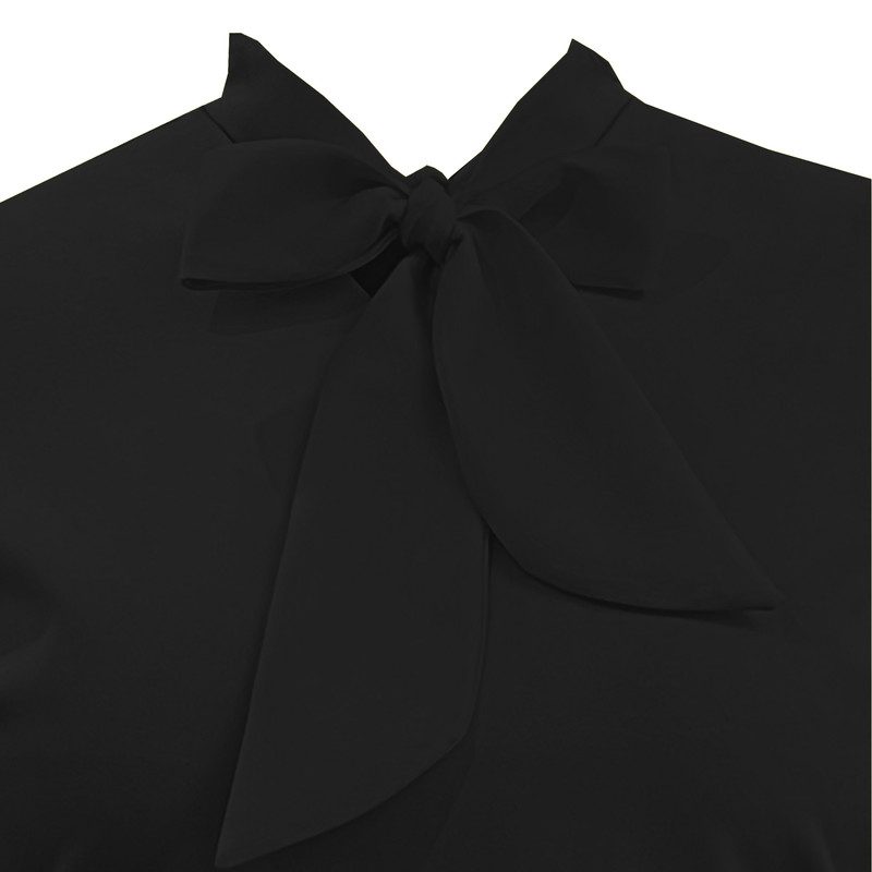 بلوز زنانه مدل یقه کراواتی B