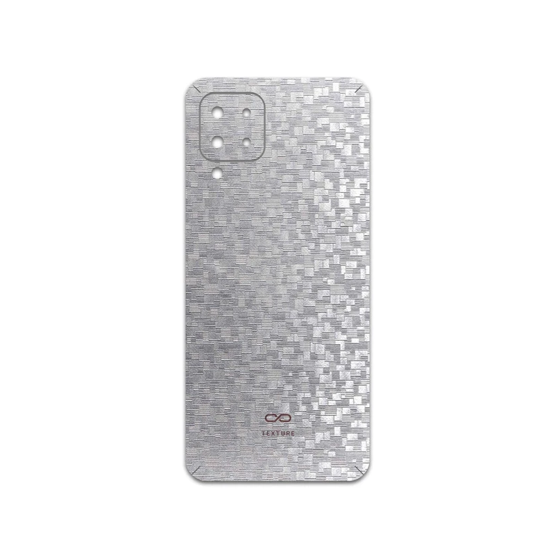 برچسب پوششی ماهوت مدل Silver-Silicon مناسب برای گوشی موبایل سامسونگ Galaxy M22