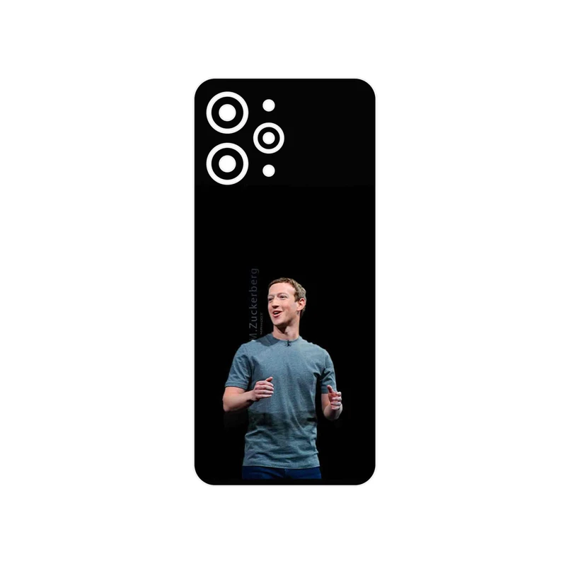 برچسب پوششی ماهوت مدل Mark_Zuckerberg مناسب برای گوشی موبایل شیائومی Redmi 12