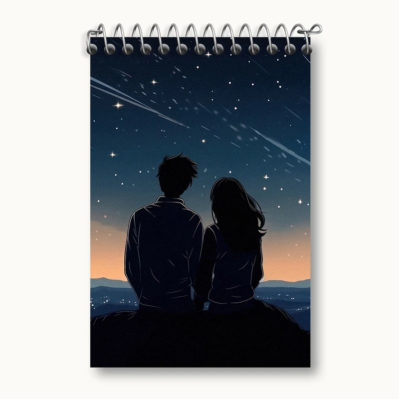 دفتر یادداشت 50 برگ خندالو مدل عاشقانه (Love) کد F2673