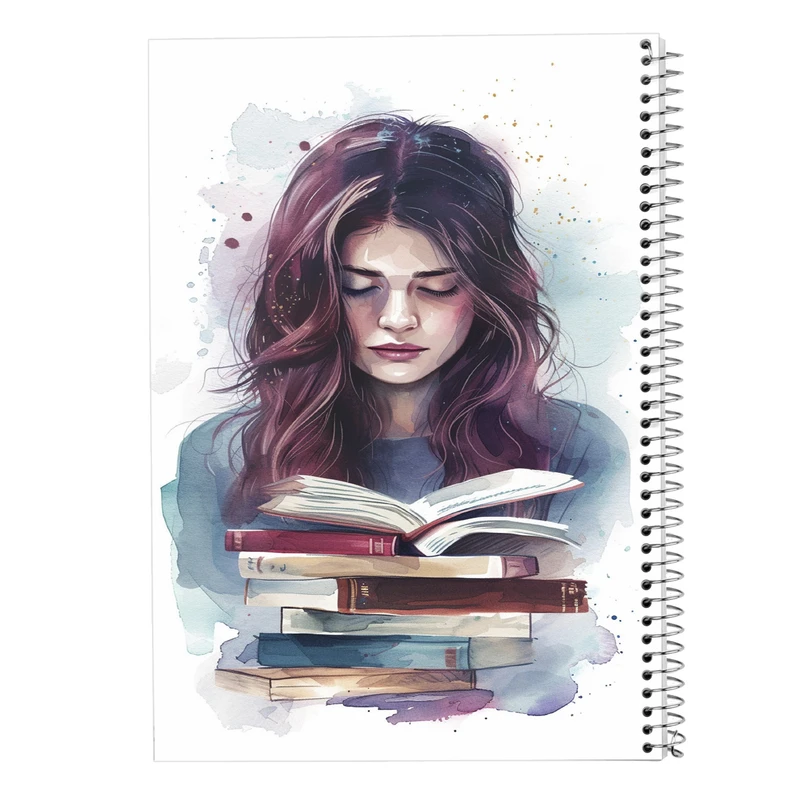 دفتر مشق 50 برگ مدوپد مدل دخترانه کد DF15800