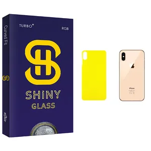 Atouchbo Shiny Glass Back Protector For Apple iPhone XS Max