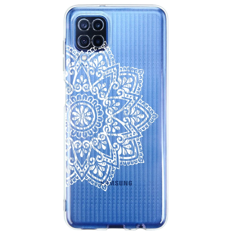 کاور مگافون طرح ماندالا مدل C63-W مناسب برای گوشی موبایل سامسونگ Galaxy M12