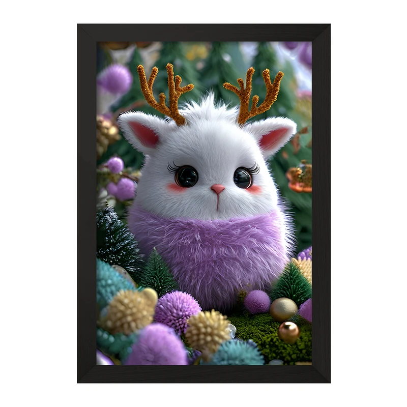 تابلو خندالو مدل گوزن بامزه کد F12798