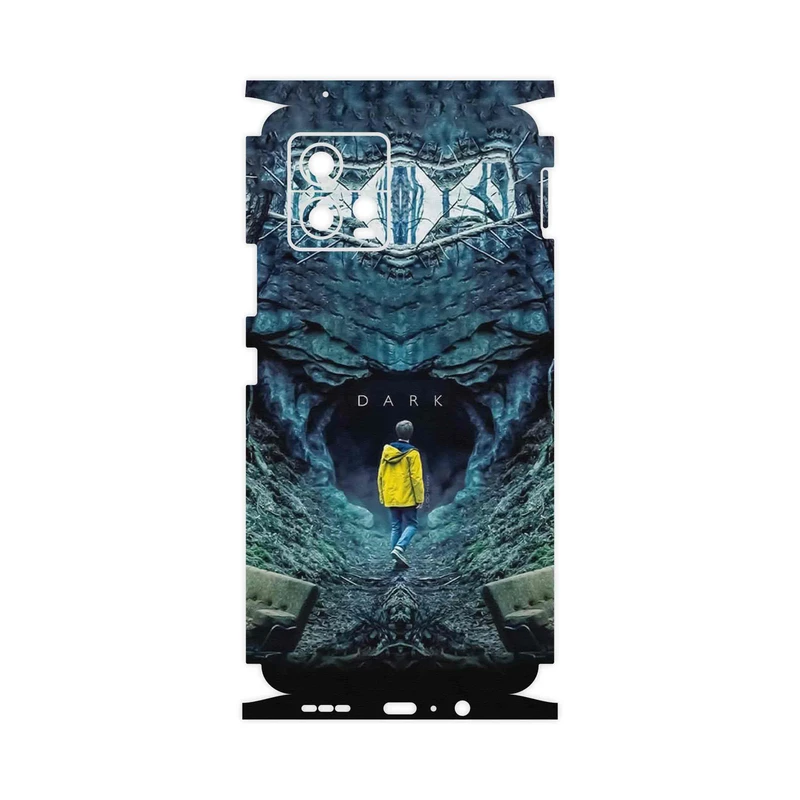 برچسب پوششی ماهوت مدل Dark-FullSkin مناسب برای گوشی موبایل موتورولا Moto G72